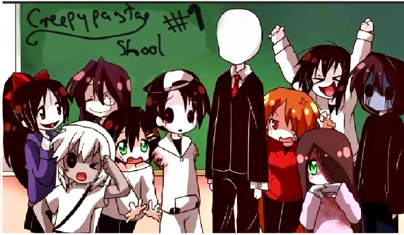 Creepypasta  shool #1