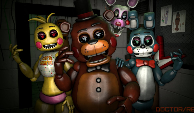 czy znasz postacie z fnaf?