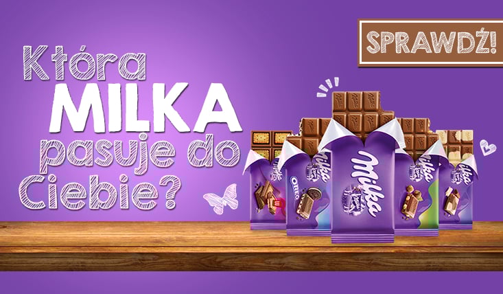 Jaka czekolada „Milka” do Ciebie pasuje?
