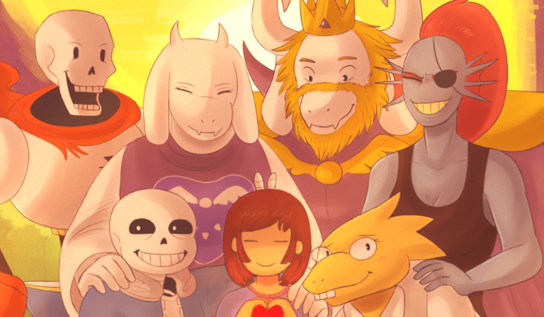 Jak potoczy się twoja historia w świecie „Undertale”?”Lasery”PACYFIST#21