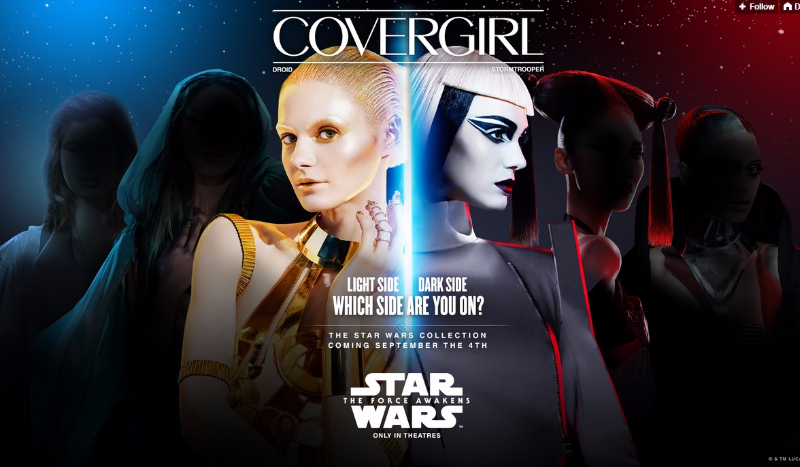 Covergirl STAR WARS-wstęp