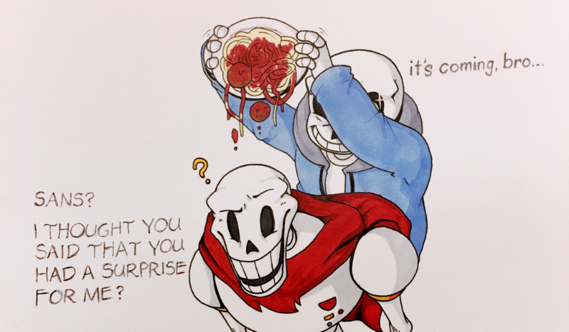 #1 Przygoda z Papyrusem i Sansem | Undertale