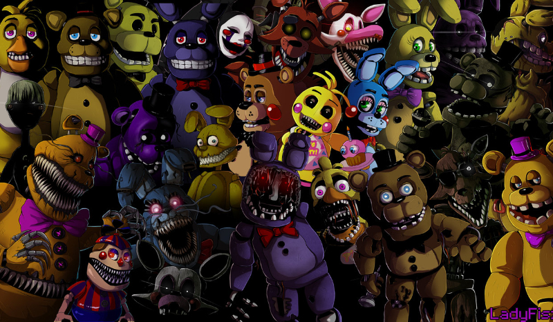 Czy znasz postacie z FNAF’a ?