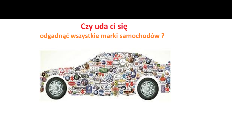Czy rozpoznasz Marki samochodów ?