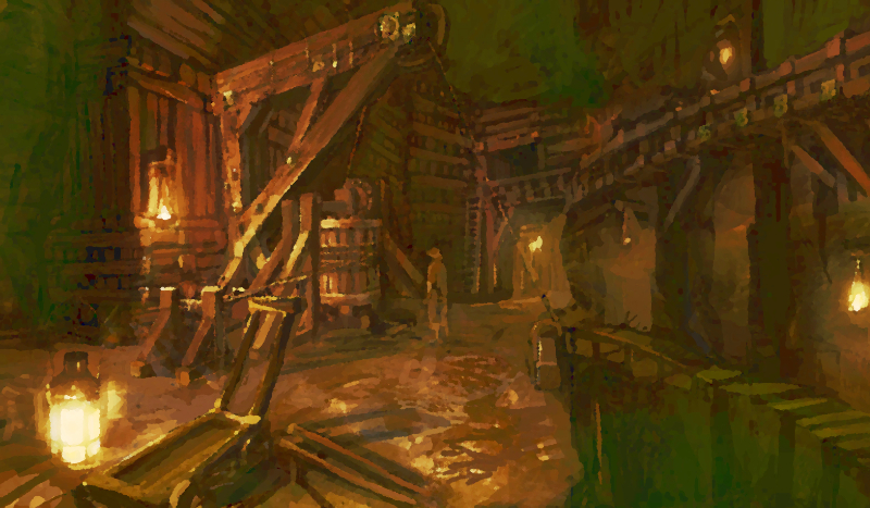 kopalnia – lokacja startowa