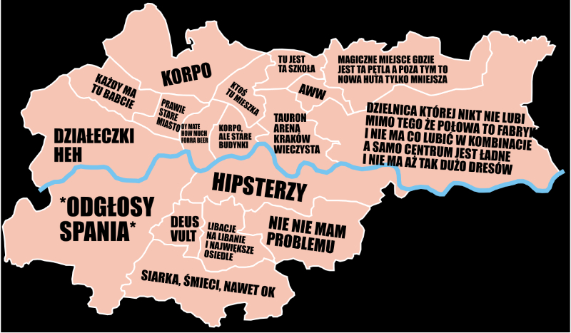 Krakowskie Dzielnice