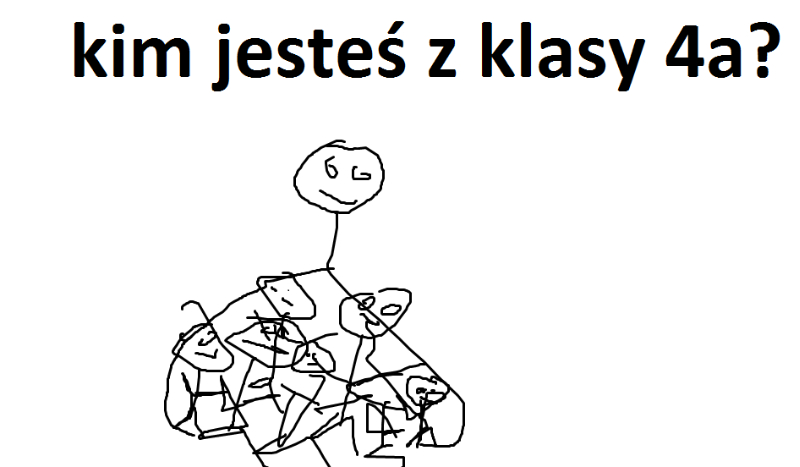 KIm jesteś z klasy 4a?