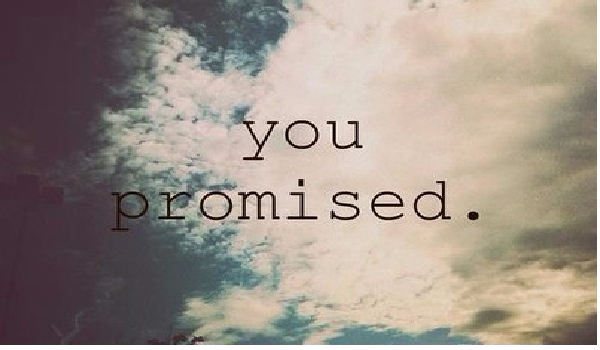 You promised … #2