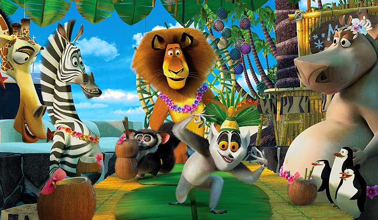 Czy rozpoznasz postacie z Madagaskaru ?