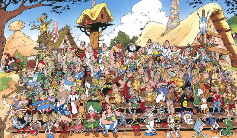 Rozpoznasz postacie z Asteriksa i Obeliksa?