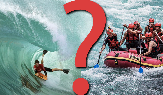 12 pytań z serii „Co wolisz?” – Sporty wodne!