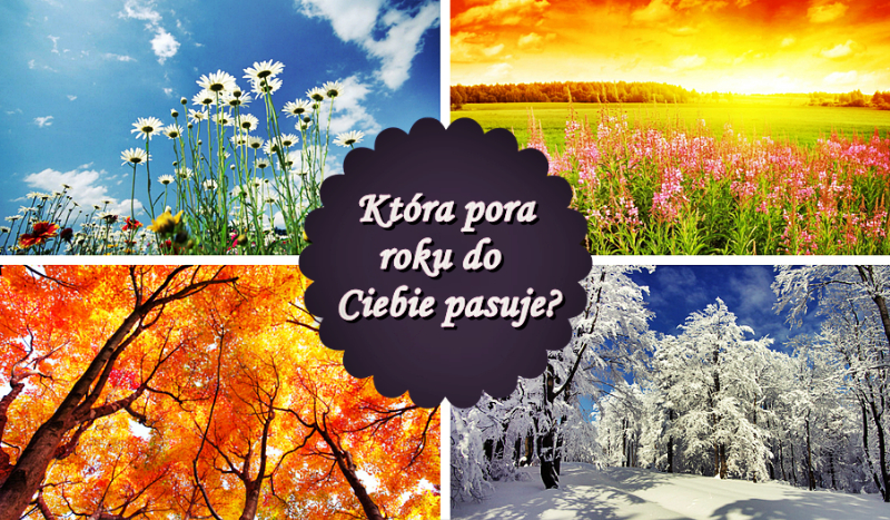 Która pora roku do Ciebie pasuje?