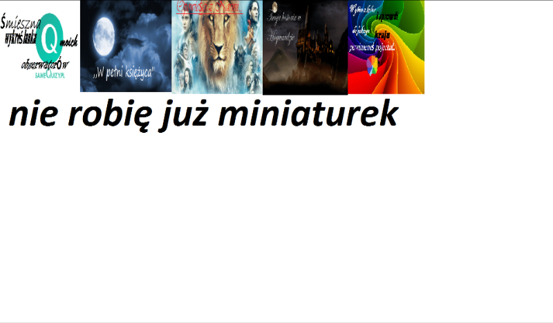 Nie robię miniaturek
