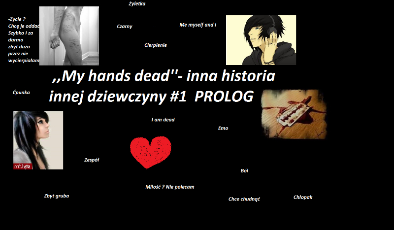 ,,My hands dead”- inna historia innej dziewczyny #1  PROLOG [ZAWIESZONE]]