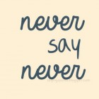 Never-Say-Never