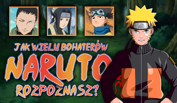 Jak wielu bohaterów Naruto (seria 1) rozpoznasz?