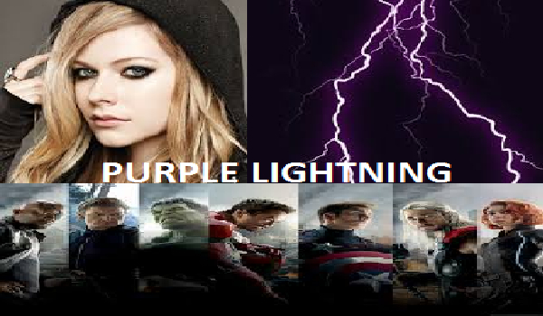 Purple lightning #3