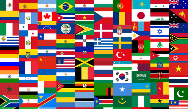 Czy rozpoznasz flagi krajów, rozpoczynających się na literę ,,C”?