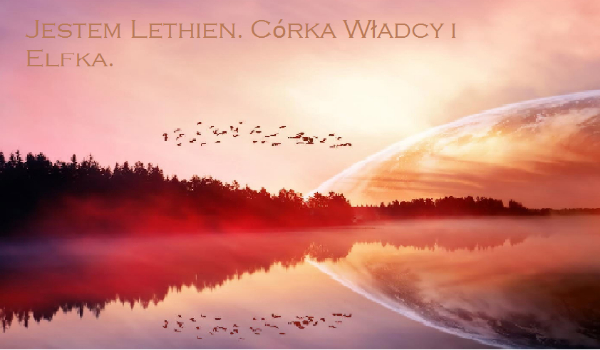Jestem Lethien. Córka Władcy i elfka#1