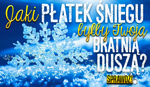 Jaki płatek śniegu byłby Twoją bratnią duszą?