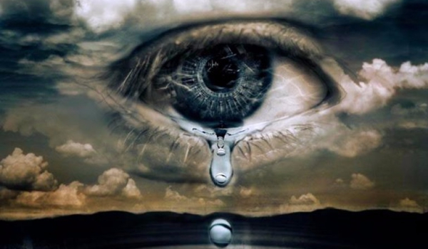 Girl with a razor blade #2