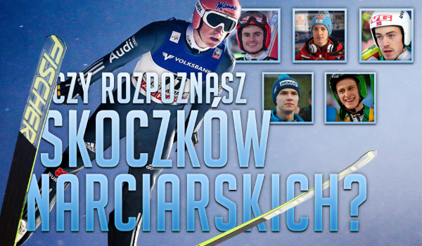 Czy uda Ci się rozpoznać skoczków narciarskich? Wersja hard!