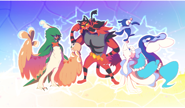 regiony pokemon i startery