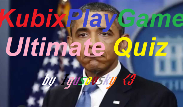 KubixPlayGame Ultimate Quiz