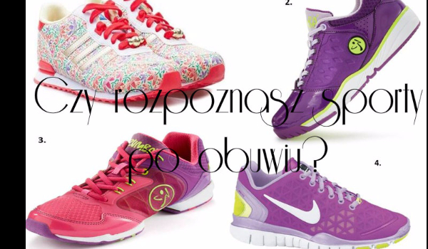 Czy rozpoznasz sporty po obuwiu?