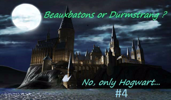 Beauxbatons or Durmstrang ? No only Hogwart…. #4