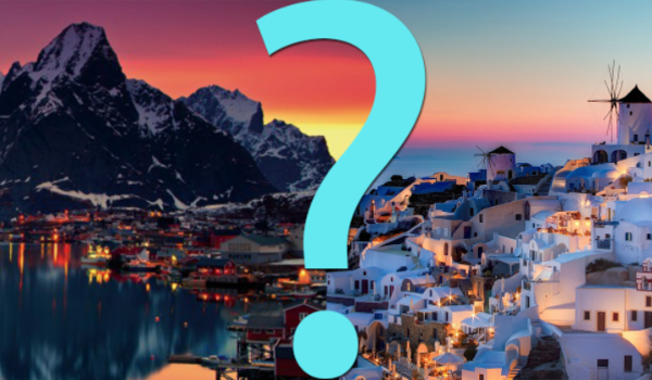 20 pytań z serii „Co wolisz?” dotyczących podróży po Europie!