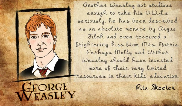 Jak dobrze znasz Georga Weasley’a?
