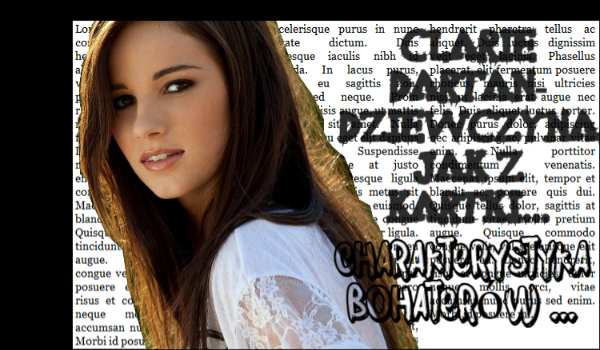 Clarie Dartan- Dziewczyna jak z kartki – CHARAKTERYSTYKA BOHATERÓW