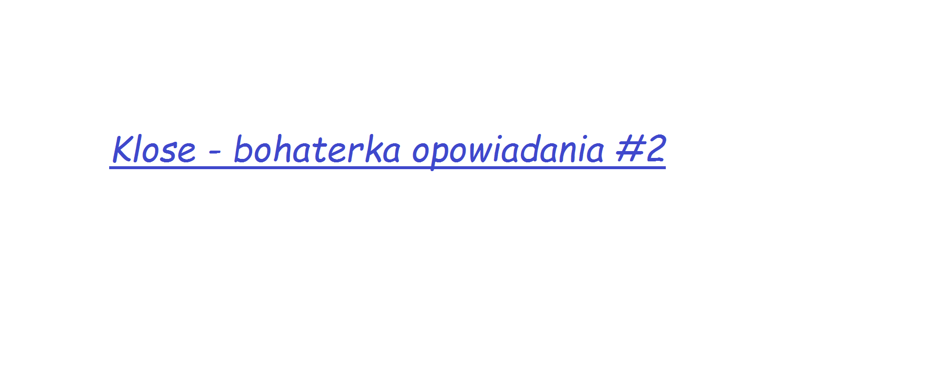 Klose #2