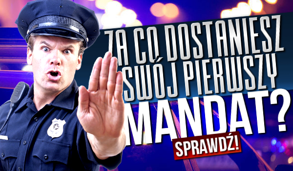 Za co dostaniesz swój pierwszy mandat?