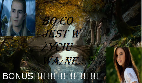 Bo w życiu ważne są tylko chwile….