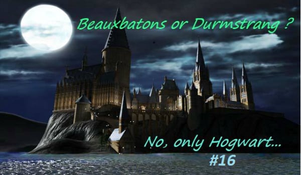 Beauxbatons or Durmstrang? No only Hogwart… #16
