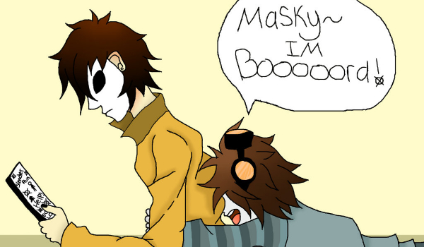 Toby + Masky = LOVE opowiadanie 4