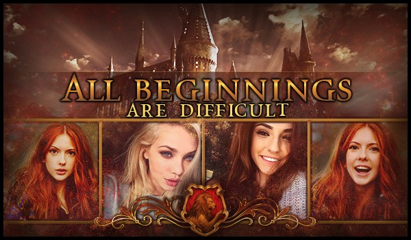 All Beginnings Are Difficult – IX