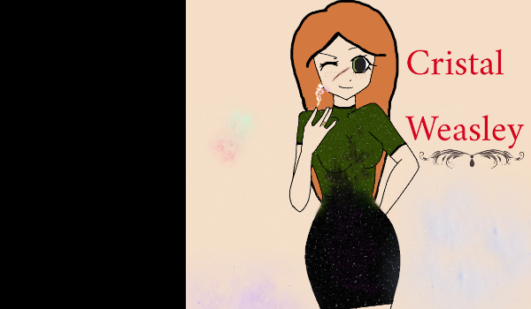 twoja przygoda z harrym jako Crystal weasley~2