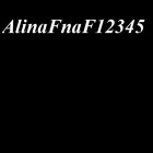 alinaFnaF12345