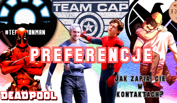 Avengers chat, one-shot’y, preferencje itd. #21