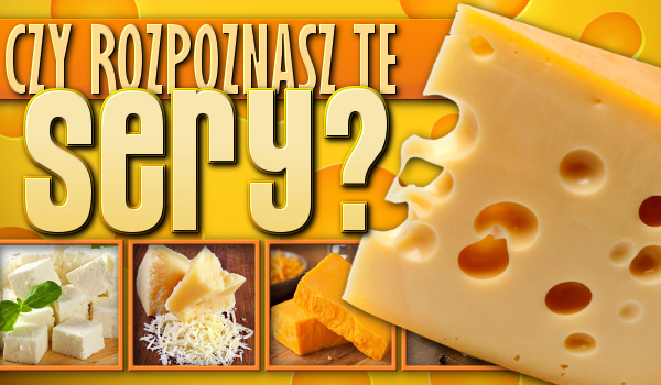 Czy rozpoznasz te sery?