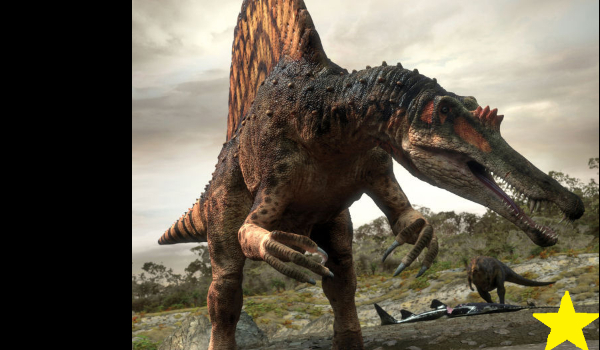 Dinozaury i inne prehistoryczne zwierzęta część trzynasta-Spinozaur
