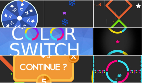 Który tryb gry w Color Switch do ciebie pasuje?