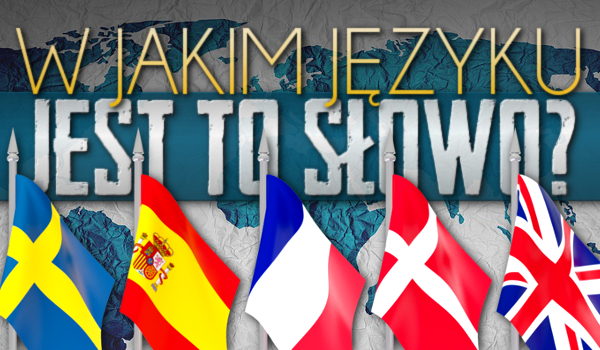 W jakim języku jest to słowo?