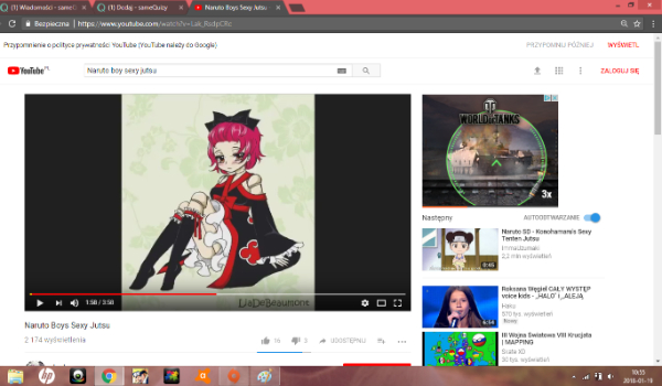 Akatsuki googlują siebie i na yt