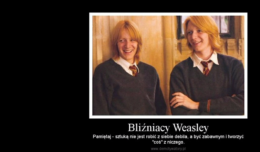 Moje życie dzielone z bliźniakami Weasley. Prolog