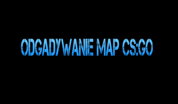 Odgadywanie Map Z CS:GO Z Góry