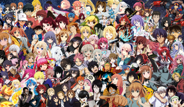 Czy rozpoznasz różne postacie z anime?